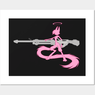 Vi Cannon Silhouette Posters and Art